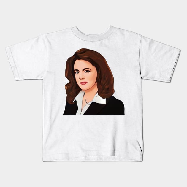 The West Wing Abbey Bartlet Kids T-Shirt by baranskini